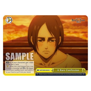 A Rare Confession (V.1 - Climax Common) - Attack On Titan: Final Season