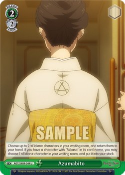 Azumabito - Attack On Titan: Final Season