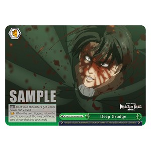 Deep Grudge (V.1 - Climax Rare) - Attack On Titan: Final Season
