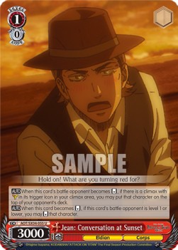 Jean: Conversation at Sunset - Attack On Titan: Final Season