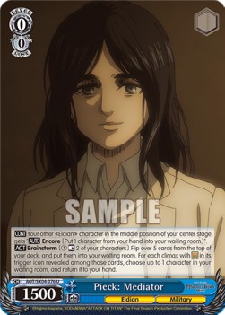 Pieck: Mediator - Attack On Titan: Final Season