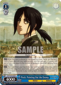 Pieck: Pointing Out the Enemy - Attack On Titan: Final Season