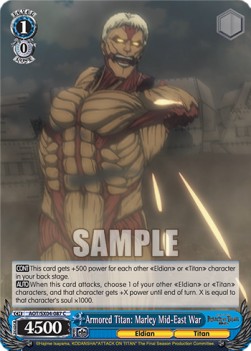 Armored Titan: Marley Mid-East War - Attack On Titan: Final Season