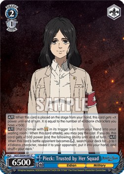 Pieck: Trusted by Her Squad - Attack On Titan: Final Season