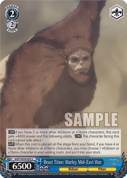 Beast Titan: Marley Mid-East War - Attack On Titan: Final Season