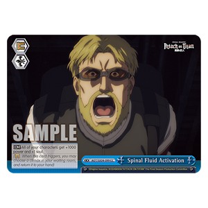 Spinal Fluid Activation - Attack On Titan: Final Season