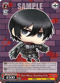 Chimi Mikasa: Branching Paths - Attack On Titan: Final Season