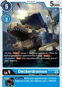 Deckerdramon (BT10-020) - Xros Encounter