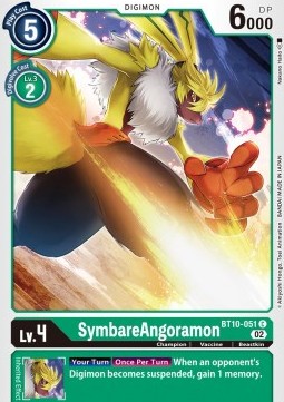 SymbareAngoramon (BT10-051) - Xros Encounter