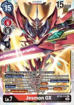 Jesmon GX (BT10-112) (V.1) - Xros Encounter