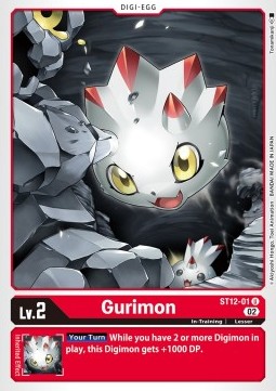 Gurimon (ST12-01) - Starter Deck: Jesmon