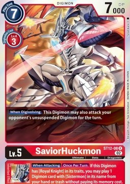 SaviorHuckmon (ST12-08) - Starter Deck: Jesmon