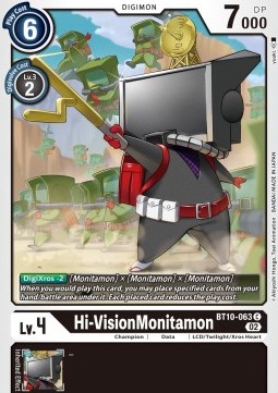 Hi-VisionMonitamon (BT10-063) - Xros Encounter