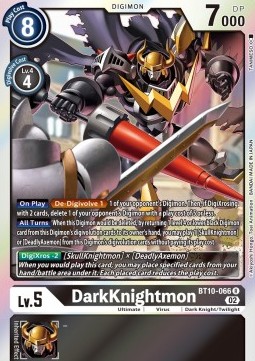 DarkKnightmon (BT10-066) - Xros Encounter