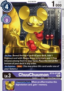 ChuuChuumon (BT10-073) - Xros Encounter