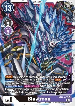 Blastmon (BT10-070) - Xros Encounter