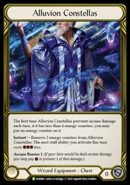 Alluvion Constellas (Cold Foil Golden) - FAB Promos