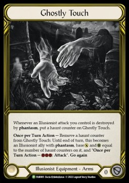 Ghostly Touch (Cold Foil Golden) - FAB Promos