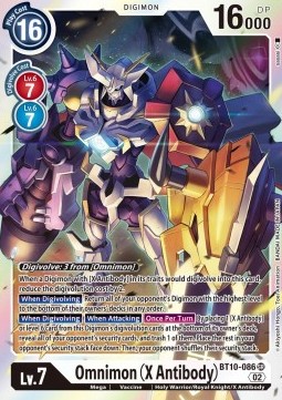 Omnimon (X Antibody) (BT10-086) (V.1) - Xros Encounter