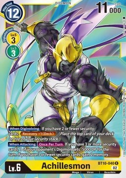 Achillesmon (BT10-040) - Xros Encounter
