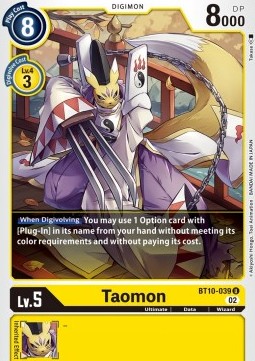 Taomon (BT10-039) - Xros Encounter