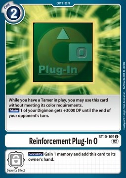 Reinforcement Plug-In O (BT10-109) - Xros Encounter