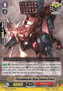 Cannon Fire Dragon, Parasaulauncher [G Format] (V.1 - Double Rare) - Ombre Assassine