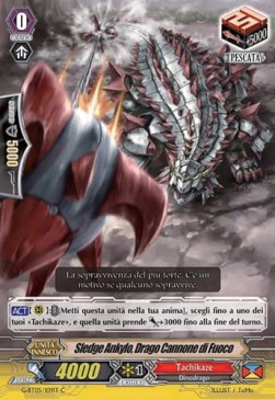 Cannon Fire Dragon, Sledge Ankylo [G Format] - Ombre Assassine