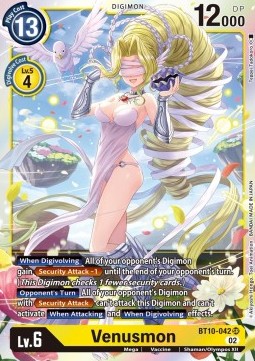 Venusmon (BT10-042) (V.1) - Xros Encounter
