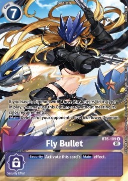 Fly Bullet (BT6-109) - Premium Deck Set
