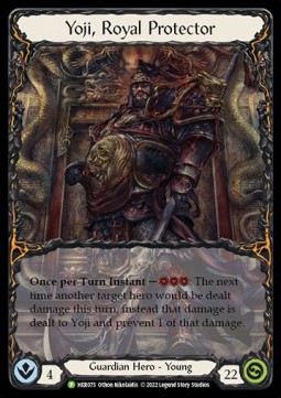 Yoji, Royal Protector (Cold Foil) - Hero Promos