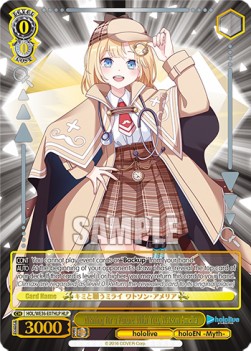 Wishing for a Future With You, Watson Amelia (V.2 - Feature Rare) - Hololive production Premium Booster