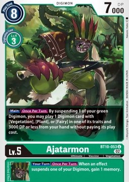 Ajatarmon (BT10-053) - Xros Encounter