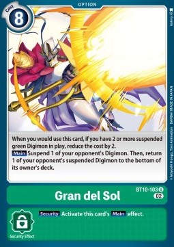 Gran del Sol (BT10-103) - Xros Encounter