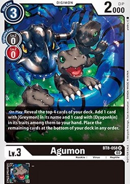 Agumon (BT8-058) - Promos: Xros Encounter