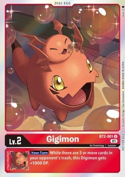 Gigimon (BT2-001) - Promos: Xros Encounter