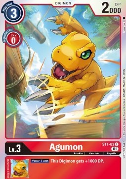 Agumon (ST1-03) - Promos: Xros Encounter