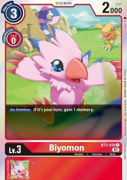 Biyomon (BT2-010) - Promos: Xros Encounter