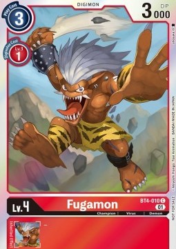 Fugamon (BT4-010) - Promos: Xros Encounter
