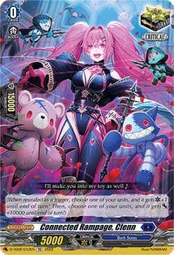 Connected Rampage, Clenn [D Format] - Trial Deck: Michiru Hazama
