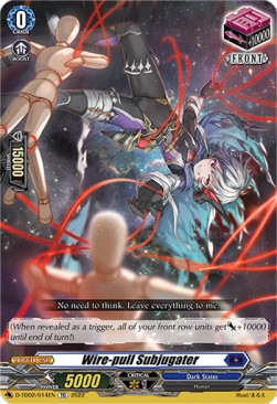 Wire-pull Subjugater [D Format] - Trial Deck: Michiru Hazama