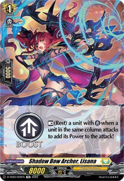 Shadow Bow Archer, Lisana [D Format] - Trial Deck: Raika Koshiba