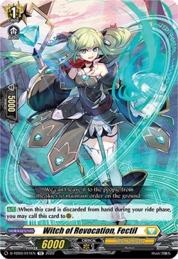 Witch of Revocation, Fectil [D Format] - Trial Deck: Raika Koshiba