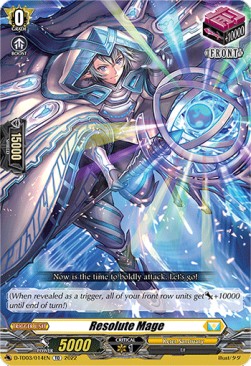 Resolute Mage [D Format] - Trial Deck: Raika Koshiba
