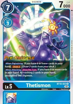 Thetismon (BT10-023) - Promos: Xros Encounter