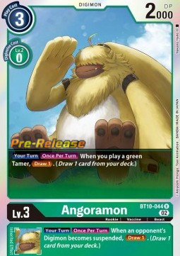 Angoramon (BT10-044) - Promos: Xros Encounter