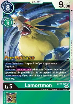 Lamortmon (BT10-054) - Promos: Xros Encounter