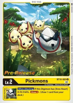 Pickmons (BT10-003) - Promos: Xros Encounter