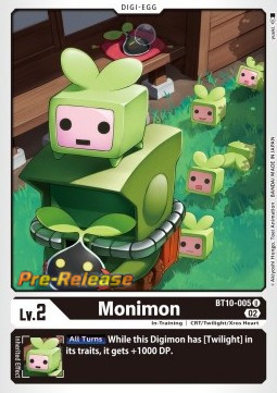 Monimon (BT10-005) - Promos: Xros Encounter