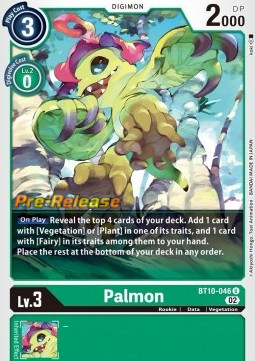 Palmon (BT10-046) - Promos: Xros Encounter